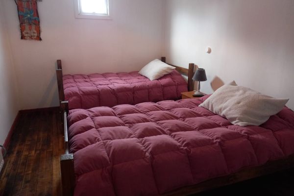 Habitación doble twin con baño compartido