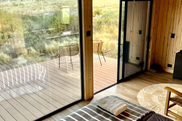 Exclusive Wood Loft, King Bed, Mountain View 