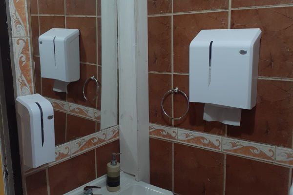 Habitación Individual con baño privado exterior