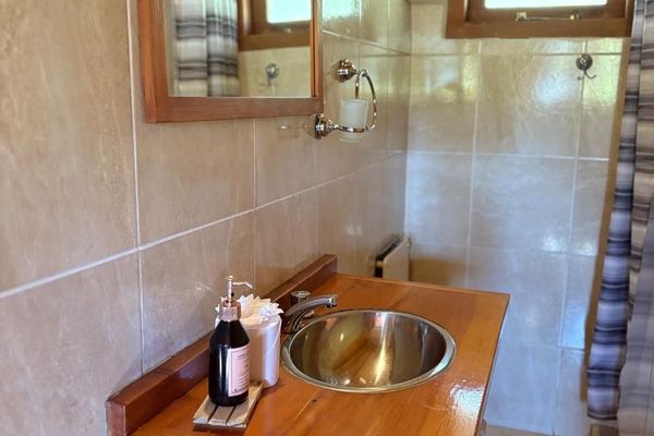 Cabaña para dos a cuatro personas