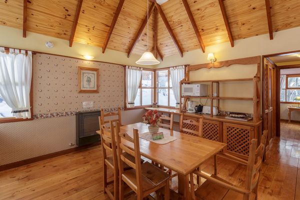 Comedor de cabaña 1 dormitorio superior