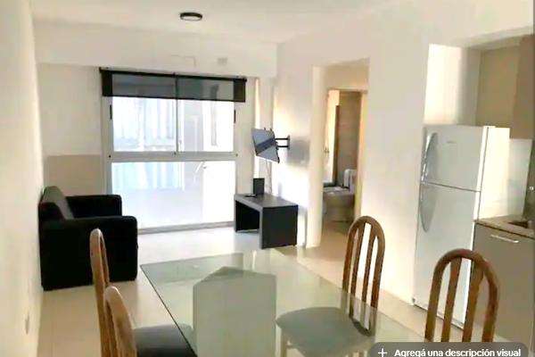 Depto monoambiente sobre Av. Córdoba [5D]