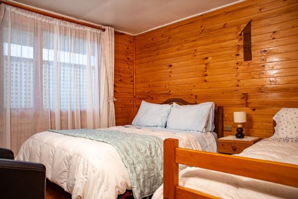 Cabaña familiar de tres habitaciones