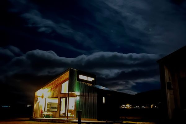 Cabaña Verde Triple