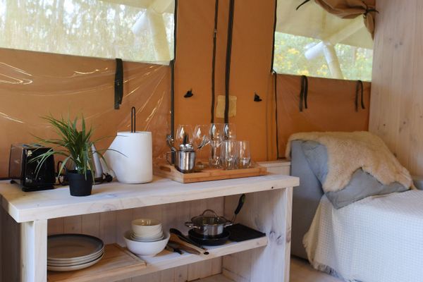 Glamping Familiar doble deluxe