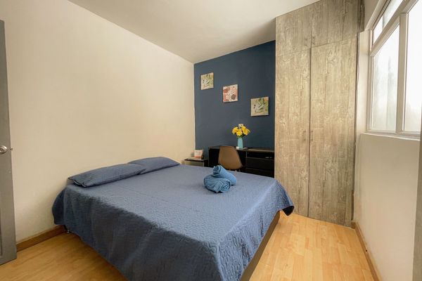 Habitación doble, con baño privado