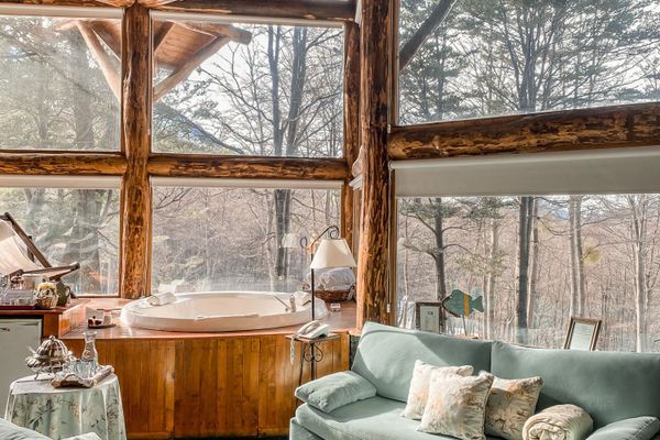 Cabaña de lujo con jacuzzi sin cocina