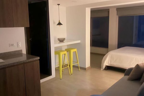 Aparta estudio 402-Panorámica Interna para 4 personas