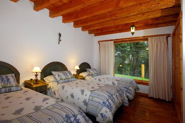 Cabaña para cuatro a siete personas