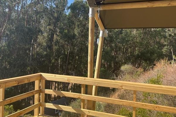 Glamping boutique cama grande