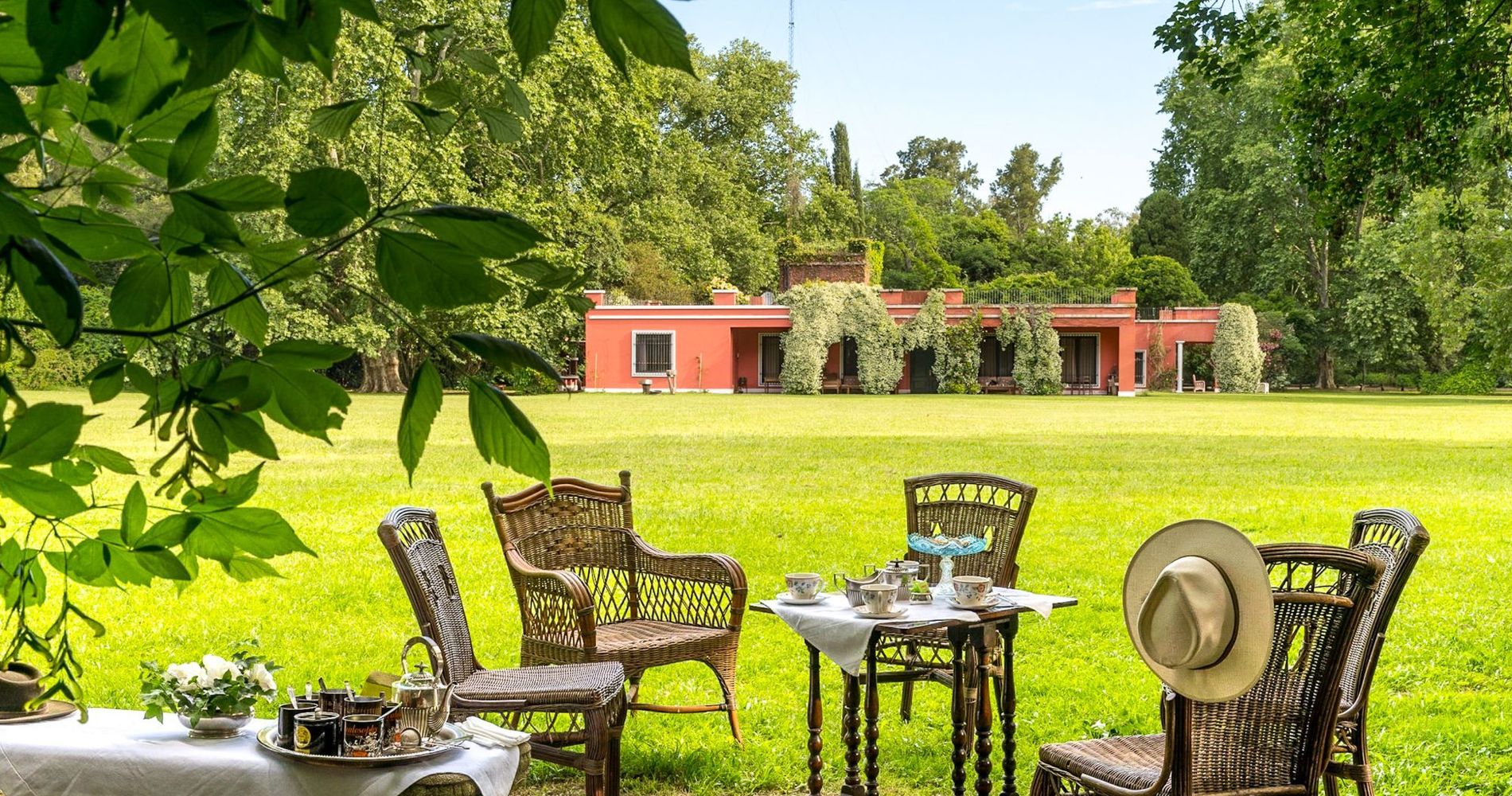 Tea time at Estancia La Bandada