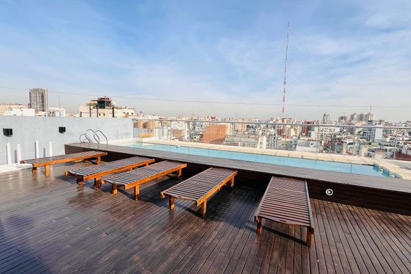 Monoambiente con piscina y gym en Palermo [Sta Fe 3]