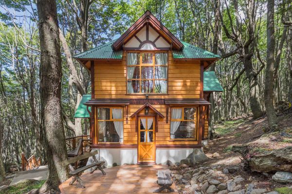Exterior verano cabaña deluxe victoriana