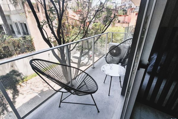 Moderno monoambiente en Cañitas, Palermo [Ravi Studio 3px]