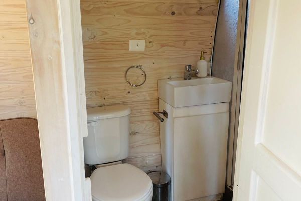 Cabaña bosque tiny dos ambientes