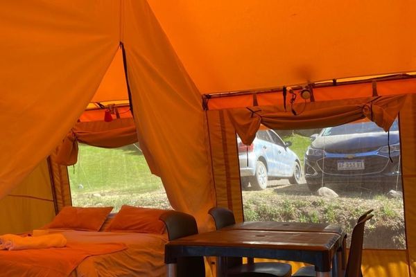 Carpa Glamping para 4 personas