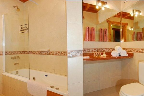 Cabaña para cuatro a siete personas