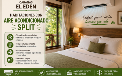 CabanasEdenySpa - Aire Acondicionado