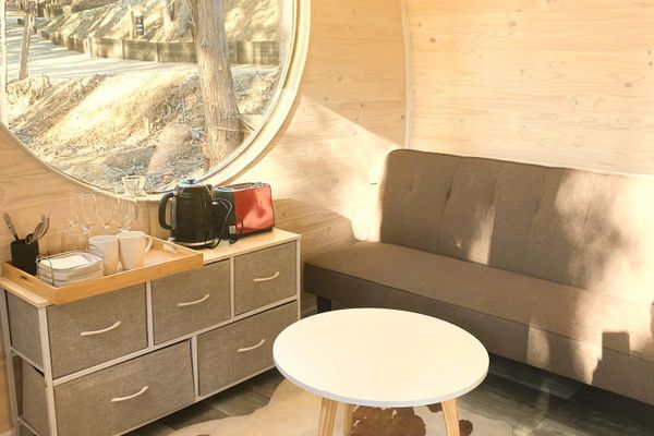 Cabaña bosque tiny dos ambientes