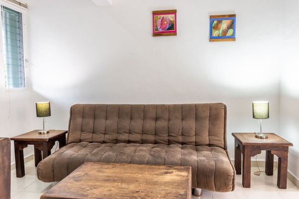 Sala de estar estudio king, Hotel Casaejido, Playa del Carmen, México