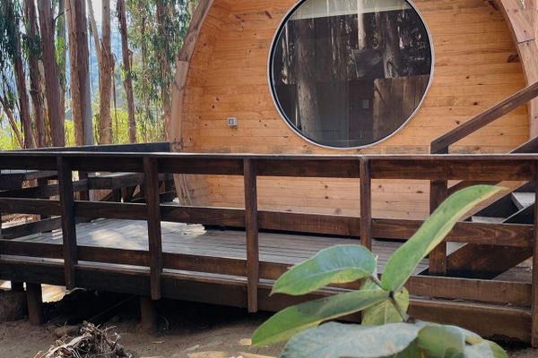 Cabaña bosque tiny dos ambientes