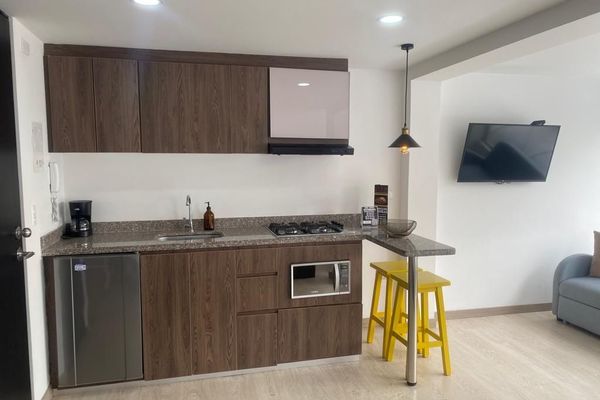 Aparta estudio Superior 401-Excelente vista para 6 personas