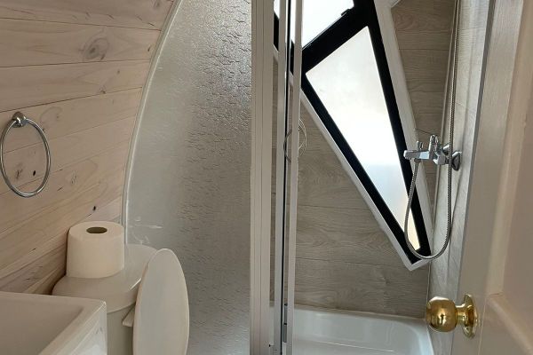 Cabaña bosque tiny un ambiente