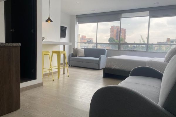 Apartaestudio 602 Familiar-Excelente Vista para 6 personas