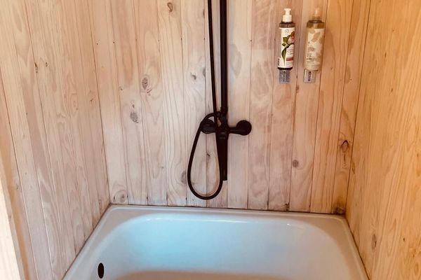 Glamping boutique cama grande