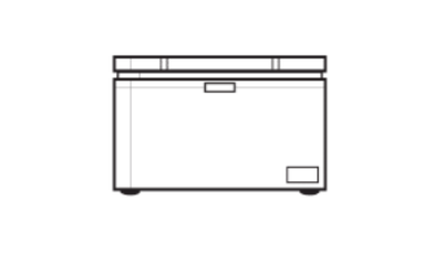 BosquedeBohemia - Heladera y freezer 