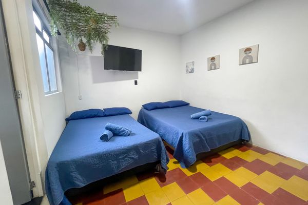 Habitación Doble, con baño privado