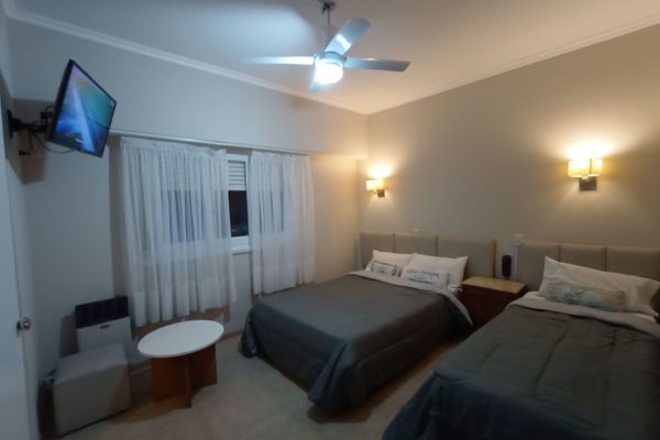 Triple Superior con vista al parque