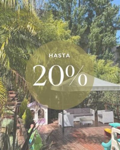 Hasta 20% OFF: reserva directa + descuento en efectivo