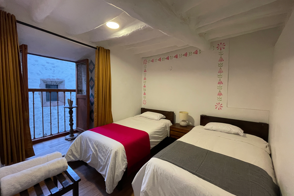 Habitación Doble 2 camas Llaulli