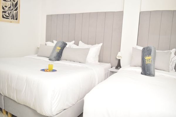 BOGOTÁ SEDE 4 - 201 Apto moderno 3 hab, 6 personas a 30 min de Corferias