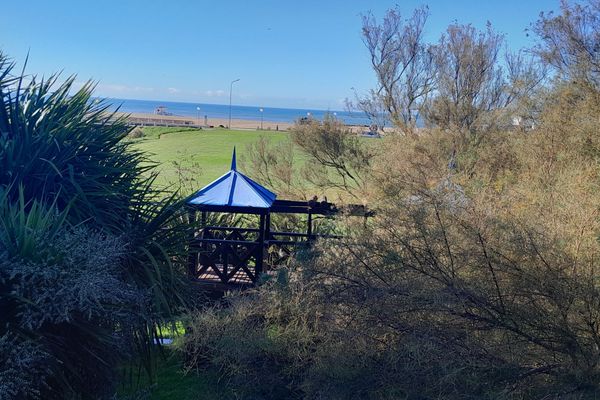 Cabaña para 3 personas - con vista al mar