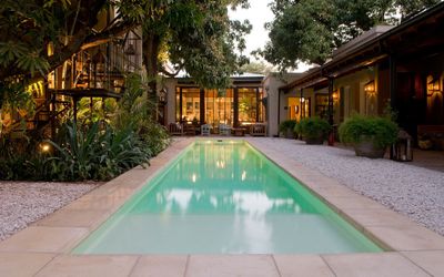 LaAlondraCasadehuespedes - 
                                    Piscina                                