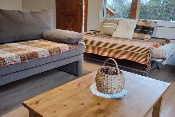 Departamento Tronador o Vista al Jardin y al Cerro Otto.