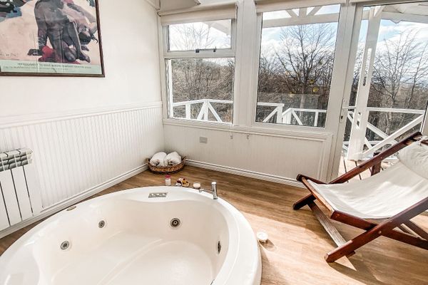 Cabaña superior con Jacuzzi