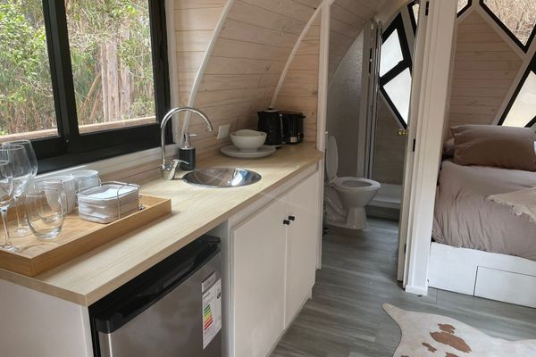 Cabaña bosque tiny un ambiente