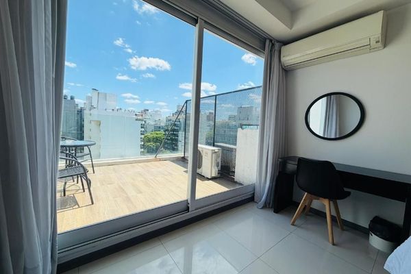 Habitacion matrimonial con terraza