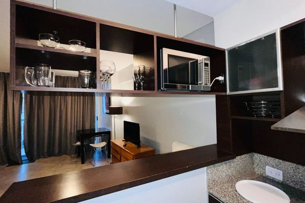 Monoambiente con piscina y gym en Palermo [Sta Fe 3]