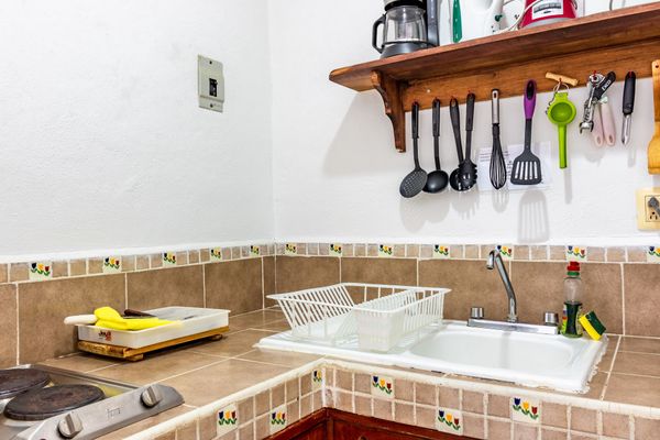 Cocina de estudio triple, Hotel Casaejido, Playa del Carmen, México