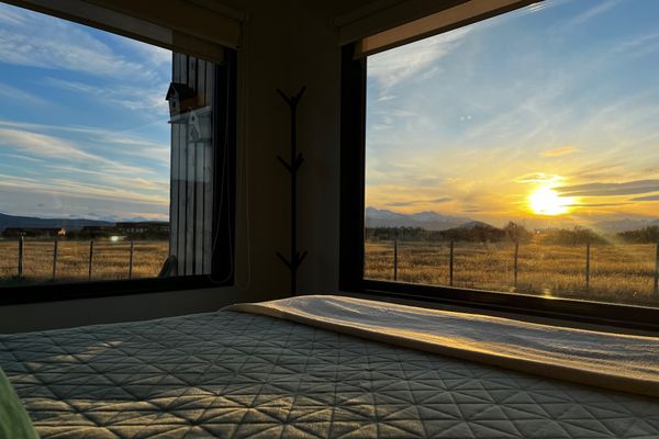 Cabaña Verde Triple