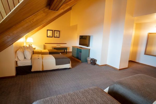 Loft 4 camas Twin - con Vista al Glaciar