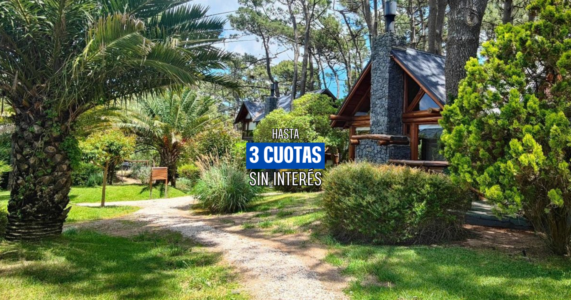 Cabañas en Mar Azul