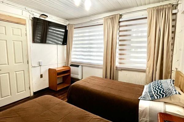 Habitación doble con baño compartido