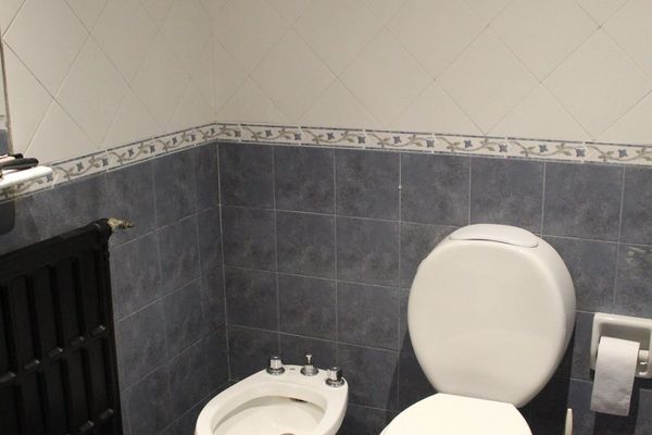 Cama en Habitación Séptuple mixta con baño compartido