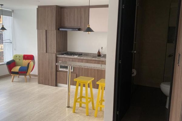 Aparta estudio 302- Panorámica Baja para 4 personas