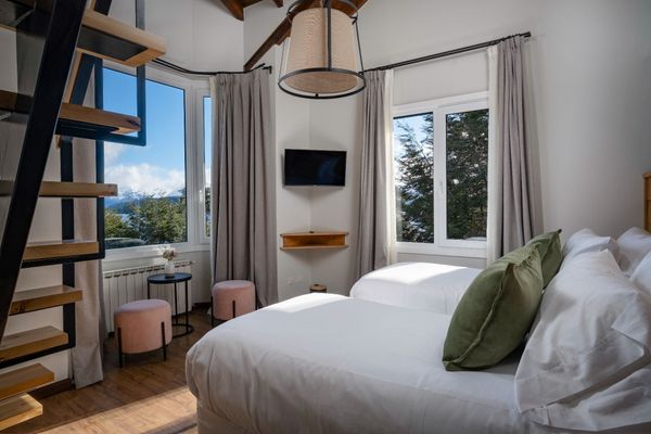 Doble con vista al Lago 